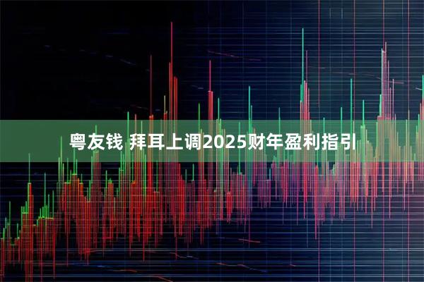 粤友钱 拜耳上调2025财年盈利指引